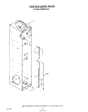 FREEZER LINER Diagram and Parts List for KSRF42DTX02  KitchenAid Refrigerator