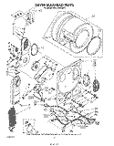 Part Location Diagram of 696632 Whirlpool HEATER ELEMENT ASSEMBLY