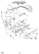 CONTROL, LIT/OPTIONAL Diagram and Parts List for 4ED20ZKXDN00  Whirlpool Refrigerator