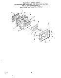 SECTION Diagram and Parts List for 2374W1A  Roper Range