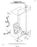 CABINET Diagram and Parts List for EL15MNXMWR0  Whirlpool Refrigerator
