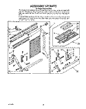 ACCESSORY KIT Diagram and Parts List for BHAC1400XS0  Whirlpool Air Conditioner