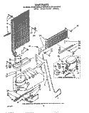UNIT Diagram and Parts List for ET16AKXSW10  Whirlpool Refrigerator