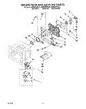 MAGNETRON AND AIR FLOW Diagram and Parts List for KEMS378YBL0  KitchenAid Wall Oven