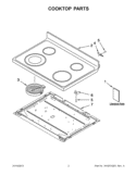 Part Location Diagram of W10545226 Whirlpool INSTALLATION INSTRUCTIONS