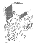 UNIT Diagram and Parts List for ET14JMYSG03  Whirlpool Refrigerator