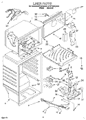 Part Location Diagram of 2183052 Whirlpool Cover, Hole