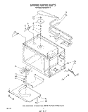 SECTION Diagram and Parts List for MW8650XS5  Whirlpool Microwave