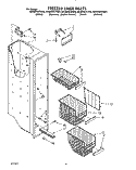 FREEZER LINER Diagram and Parts List for ED22DWXTG04  Whirlpool Refrigerator