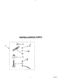 MISCELLANEOUS Diagram and Parts List for AL2121WW1  Whirlpool Washer