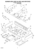 Part Location Diagram of 8285527 Whirlpool CORD-POWER