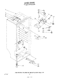 LINER Diagram and Parts List for EV190FXSW01  Whirlpool Freezer