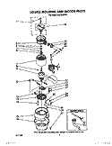 SECTION Diagram and Parts List for 6KCDS250V0  KitchenAid Food Waste Disposer