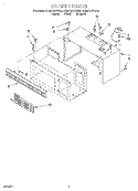 Part Location Diagram of 4359019 Whirlpool GRILL-VENT