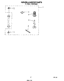 MISCELLANEOUS , LITERATURE AND OPTIONAL Diagram and Parts List for LT4905XMW0  Whirlpool Washer Dryer Combo