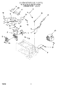 Part Location Diagram of 4359827 Whirlpool GUIDE-AIR