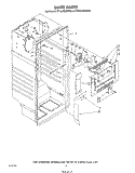 LINER Diagram and Parts List for ET18JMYSG02  Whirlpool Refrigerator