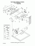 Part Location Diagram of W10186092 Whirlpool HARNS-WIRE