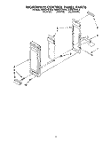 MICROWAVE CONTROL PANEL Diagram and Parts List for KEMS378YBL0  KitchenAid Wall Oven