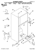 Part Location Diagram of LIT2301816 Whirlpool Literature Parts (Service & Wiring Sheet)