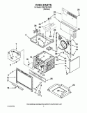 OVEN PARTS Diagram and Parts List for KDRU763VSS00  KitchenAid Range