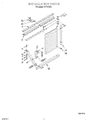 INSTALLATION Diagram and Parts List for CA15WCK0  Crosley Air Conditioner
