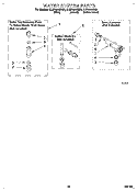 WATER SYSTEM Diagram and Parts List for 8LSP6244BN0  Whirlpool Washer