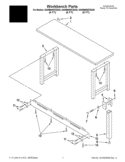Workbench Parts Diagram and Parts List for GAWB08MTZG00  Whirlpool Workbench