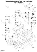 Part Location Diagram of W10646234 Whirlpool INSULATION