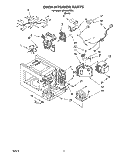 Part Location Diagram of 4358652 Whirlpool Duct, Air