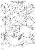 SECTION Diagram and Parts List for 3CEP2960DN2  Whirlpool Dryer
