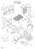 UNIT Diagram and Parts List for SS27AQXHW00  Whirlpool Refrigerator