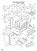 Part Location Diagram of 4389665 Whirlpool HNDLE-DOOR