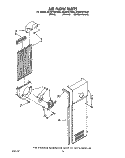 Part Location Diagram of 2157549 Whirlpool DUCT-AIR