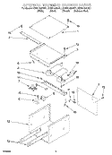 SECTION Diagram and Parts List for KEWD105HSS1  KitchenAid Warming Drawer