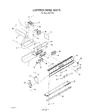 CONTROL PANEL Diagram and Parts List for D9757^6  Whirlpool Range