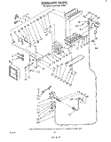ICEMAKER Diagram and Parts List for ED25SM1LWR1  Whirlpool Refrigerator