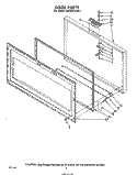 SECTION Diagram and Parts List for EH150CXLW2  Whirlpool Freezer