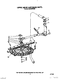 UPPERWASH AND RINSE Diagram and Parts List for KUDA220TWH4  KitchenAid Dishwasher