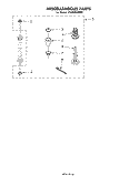 Part Location Diagram of LIT693030 Whirlpool Guide, Laundry LT4900XSW1 and LT4900XSW2