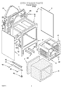 Part Location Diagram of 9754001 Whirlpool INSULATION