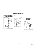 WATER SYSTEM Diagram and Parts List for 4LA9300XTG1  Whirlpool Washer