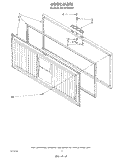 SECTION Diagram and Parts List for EH150FXWN00  Whirlpool Freezer