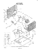 UNIT Diagram and Parts List for AC2504XM0  Whirlpool Air Conditioner