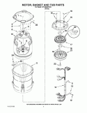 Part Location Diagram of W10260488 Whirlpool RING-TUB