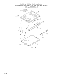 BURNER Diagram and Parts List for 1745^0A  Whirlpool Range