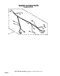 WIRING HARNESS, LIT/OPTIONAL Diagram and Parts List for MCE04XW0  Roper Microwave