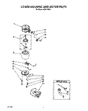 SECTION Diagram and Parts List for KCDC150X0  KitchenAid Food Waste Disposer