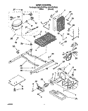 UNIT Diagram and Parts List for 8ED20TKXFW02  Whirlpool Refrigerator