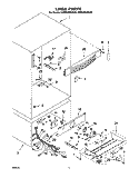 LINER Diagram and Parts List for KBRS36MHW00  KitchenAid Refrigerator